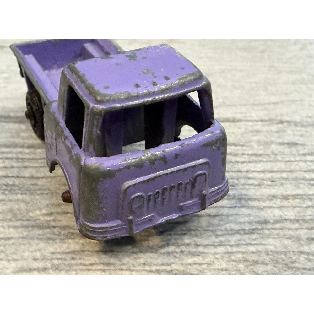 Tootsie‎ Toy Jeep Truck Purple No 64 Diecast Metal Chicago IL USA TootsieToy 60s